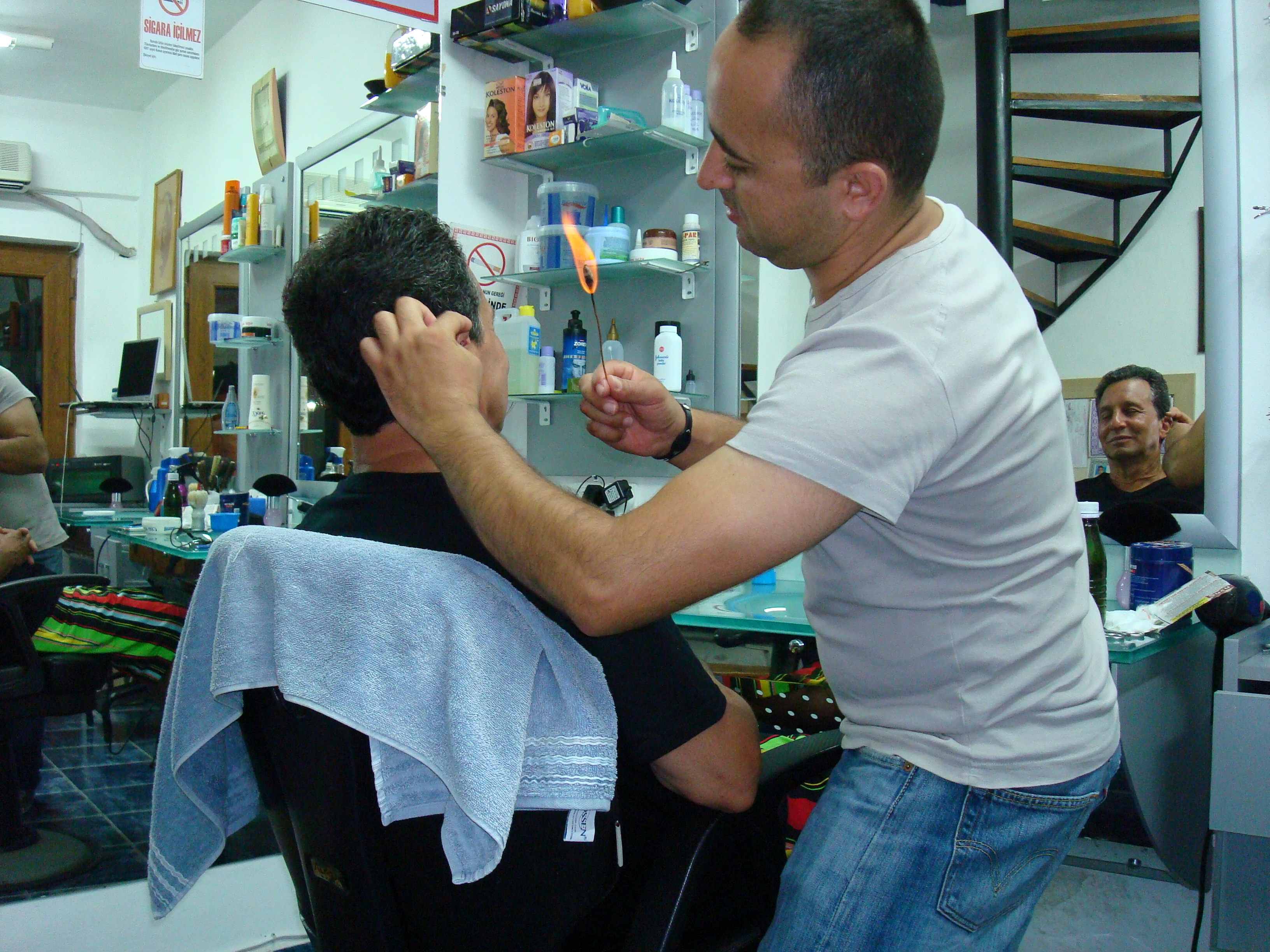 Turkey Style Shaving Razor The Proper Shave...Turkish Style - 2 AT THE BAR