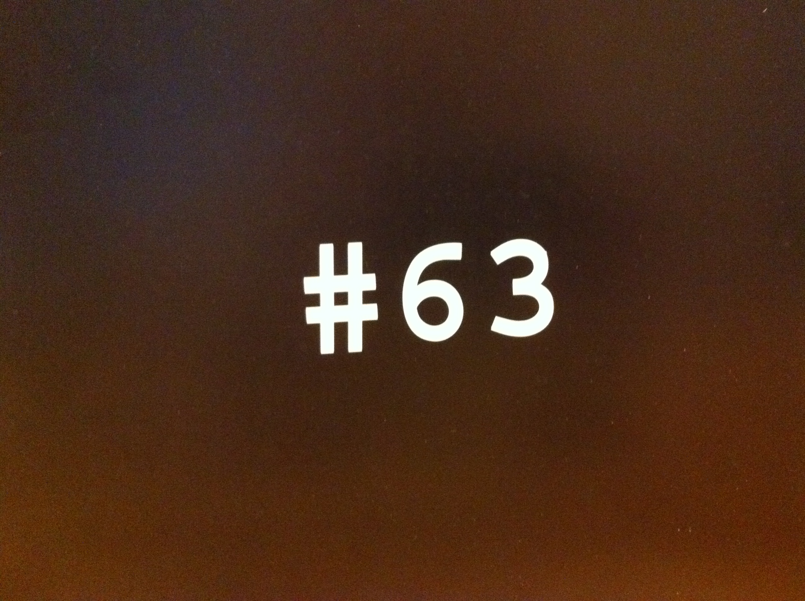 63 - 2 AT THE BAR